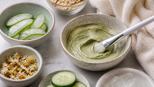 Calming Face Masks for Inflamed Sensitive Skin